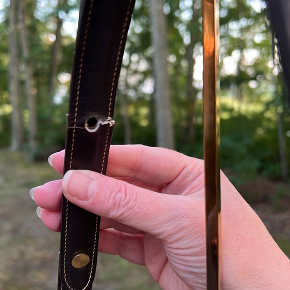 Celine Vintage Shoulder Bag with Horse and Carriage Good Condition GUC - Picture 8 of 12